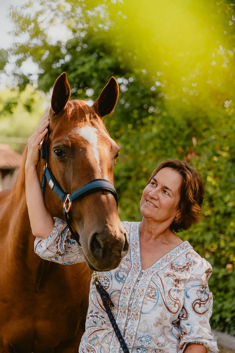 Paardencoaching met Finneke in een natuurlijke omgeving